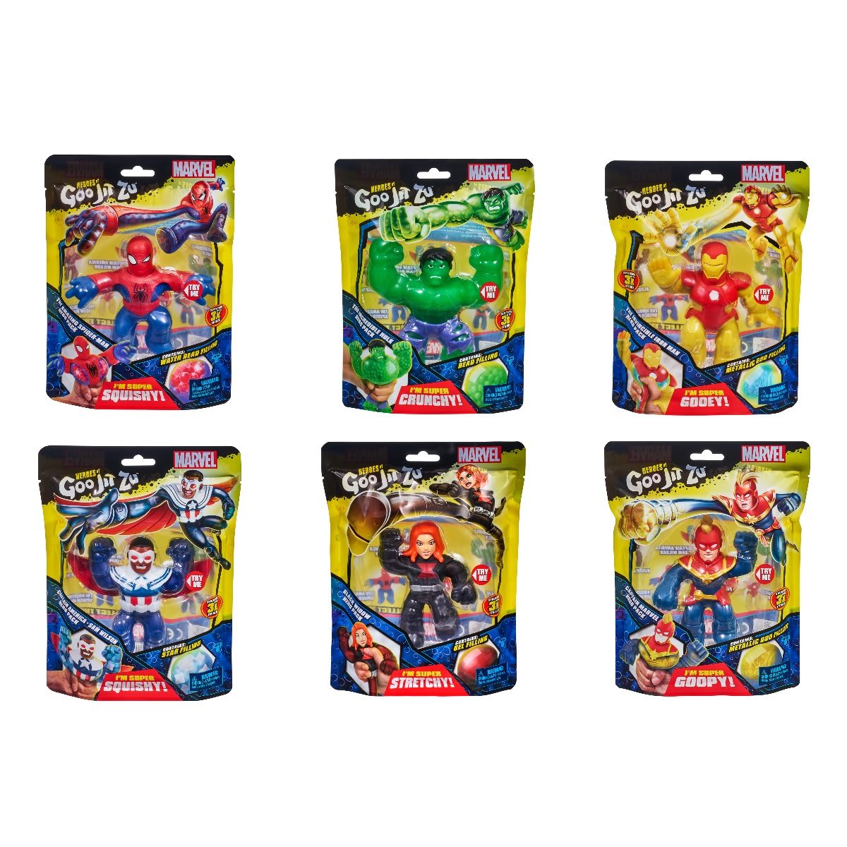 heroes of goo jit zu marvel superheroes