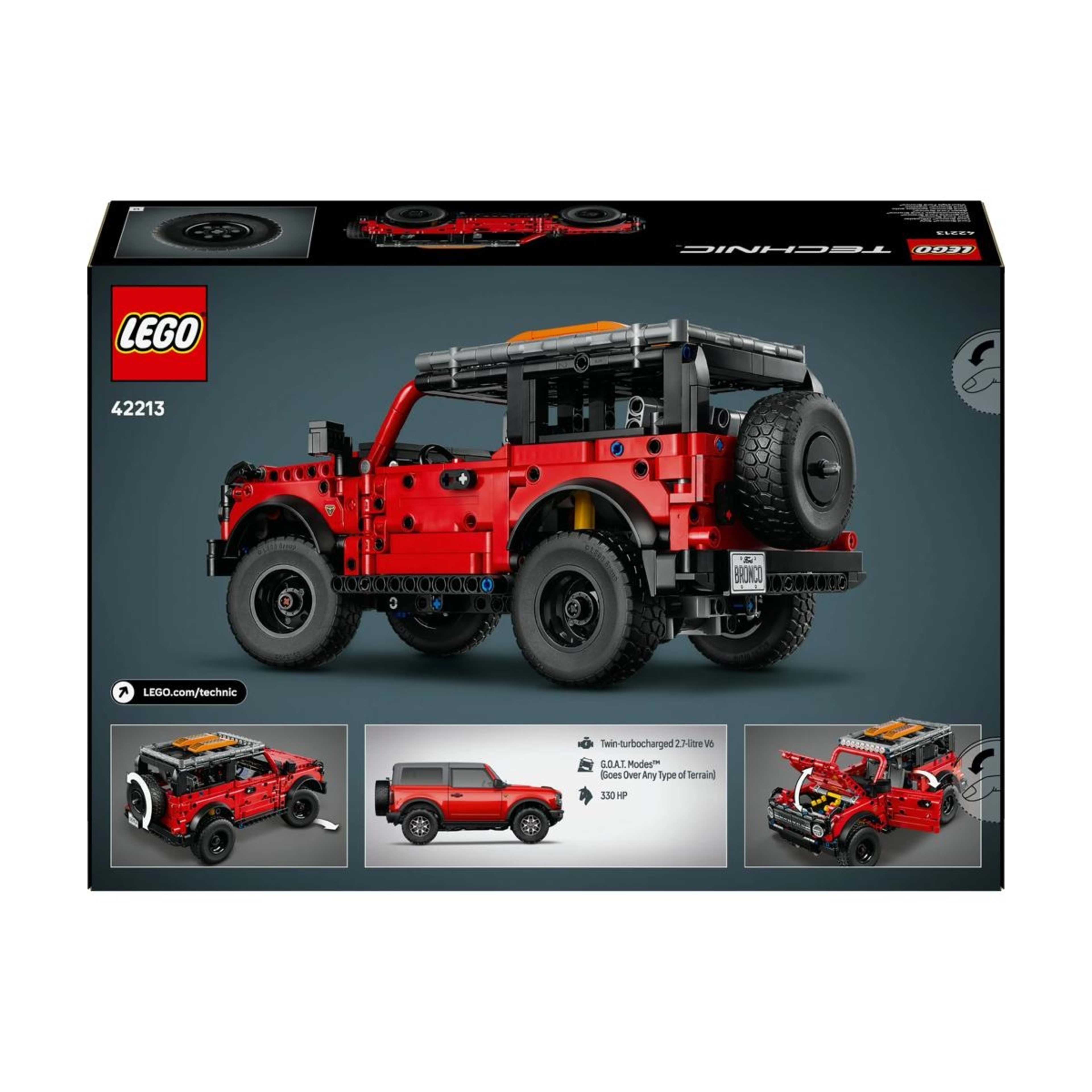 10 LEGO Technic Ford Bronco SUV 42213, 10 of 10