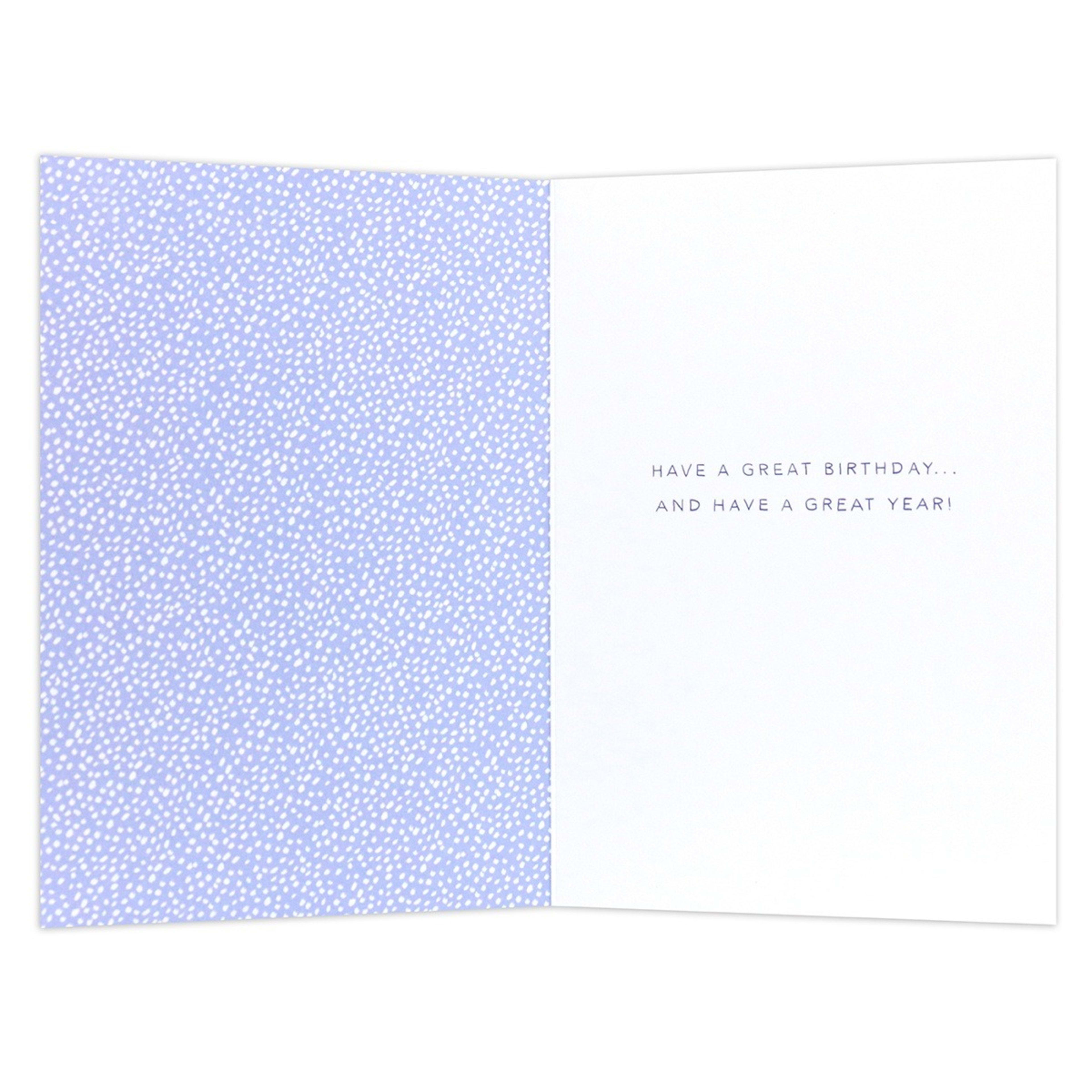 2 Connections from Hallmark Birthday Card - Another Year, Another Adventure, 2 of 3