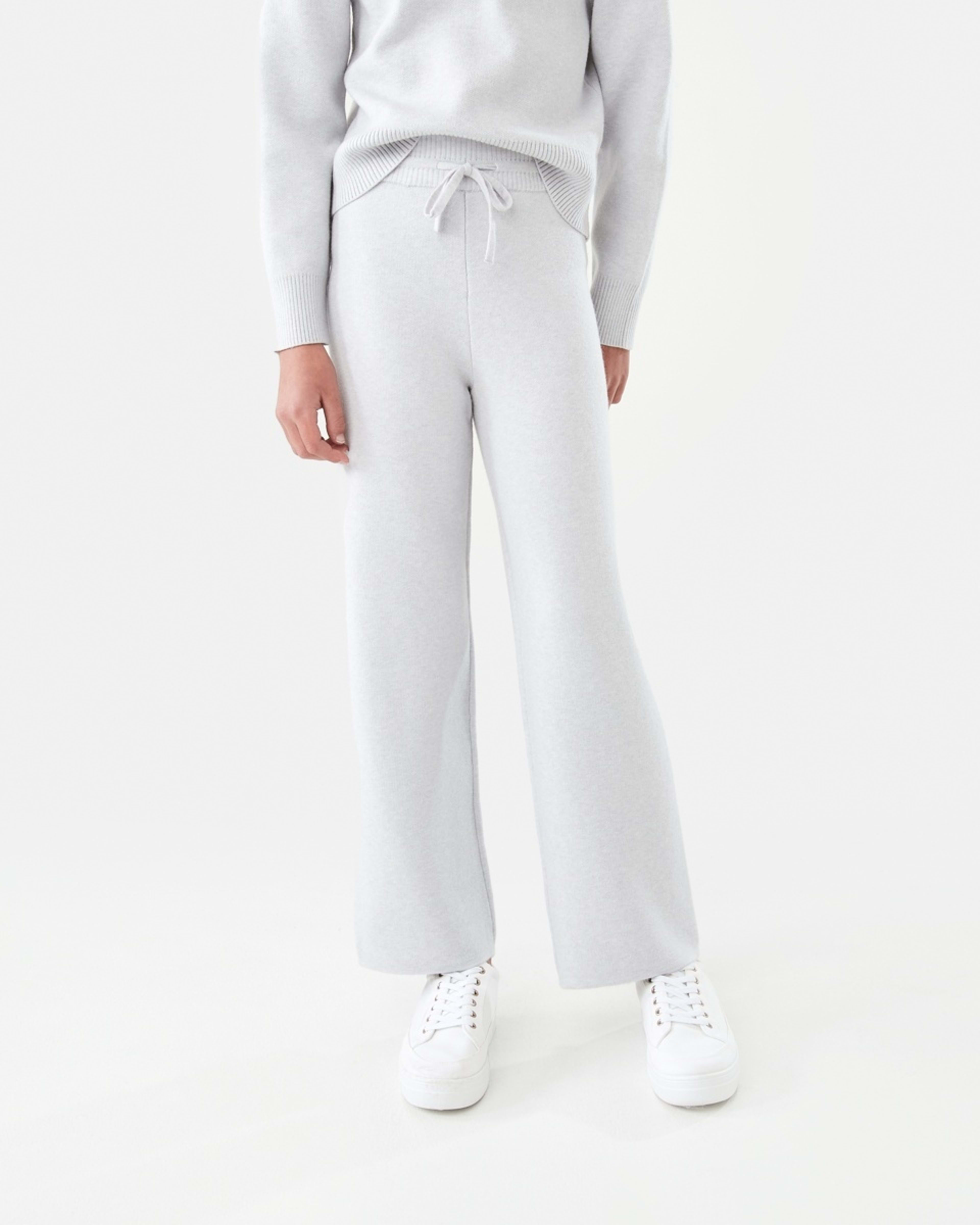1 Bonded Knit Pants Light Grey Marle, 1 of 7
