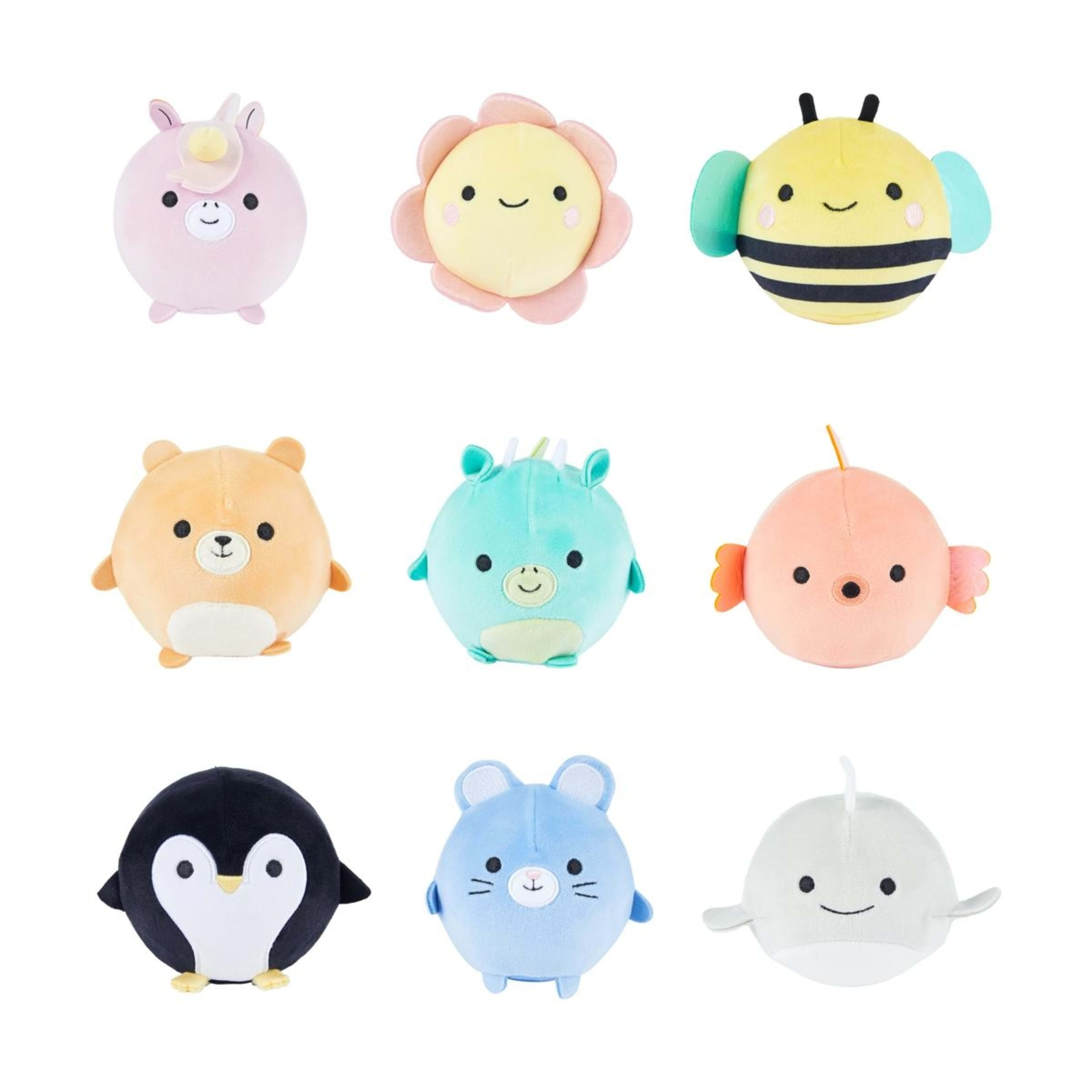 1 Squishy Plush Toy - Assorted