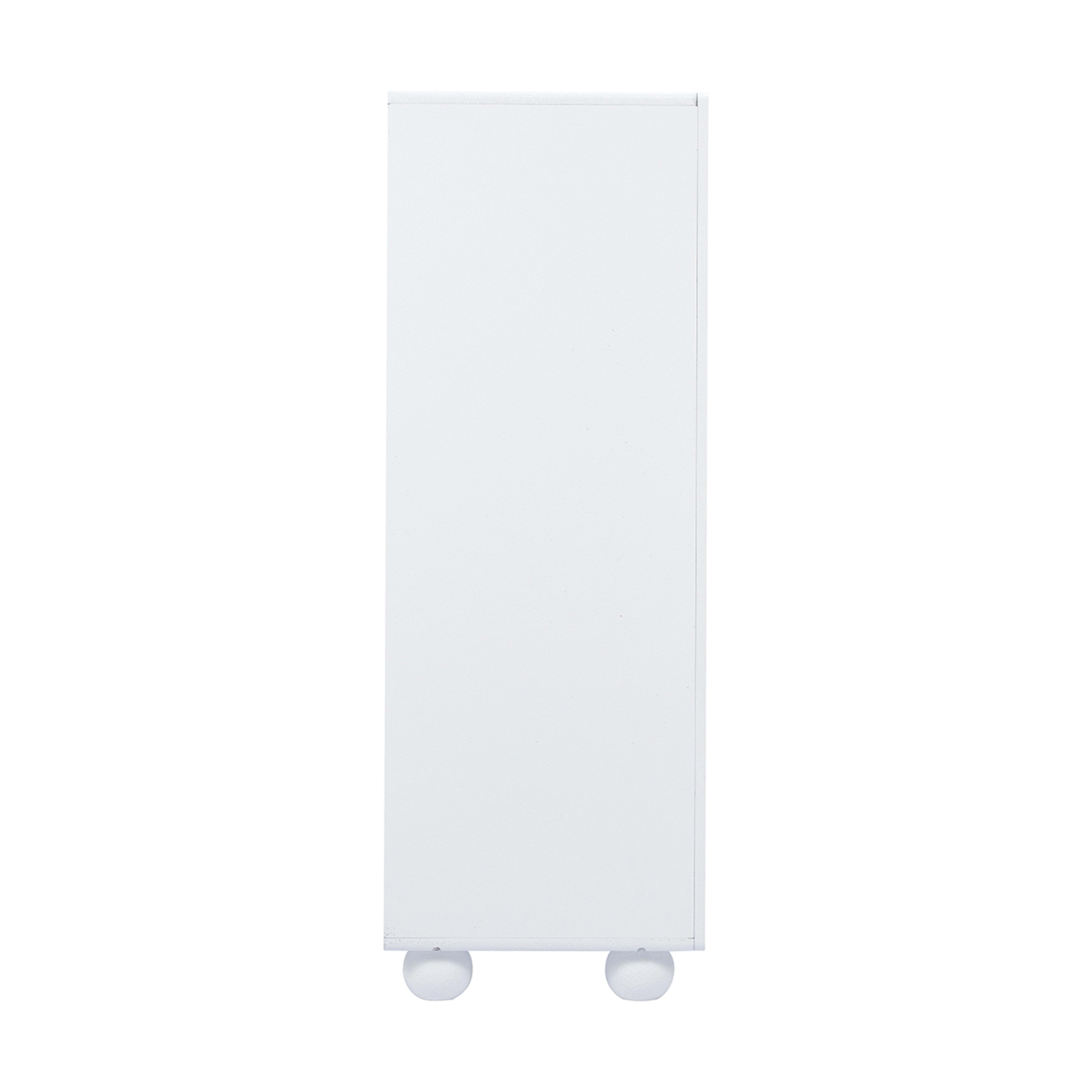 Textured Arched Bookcase White Kmart