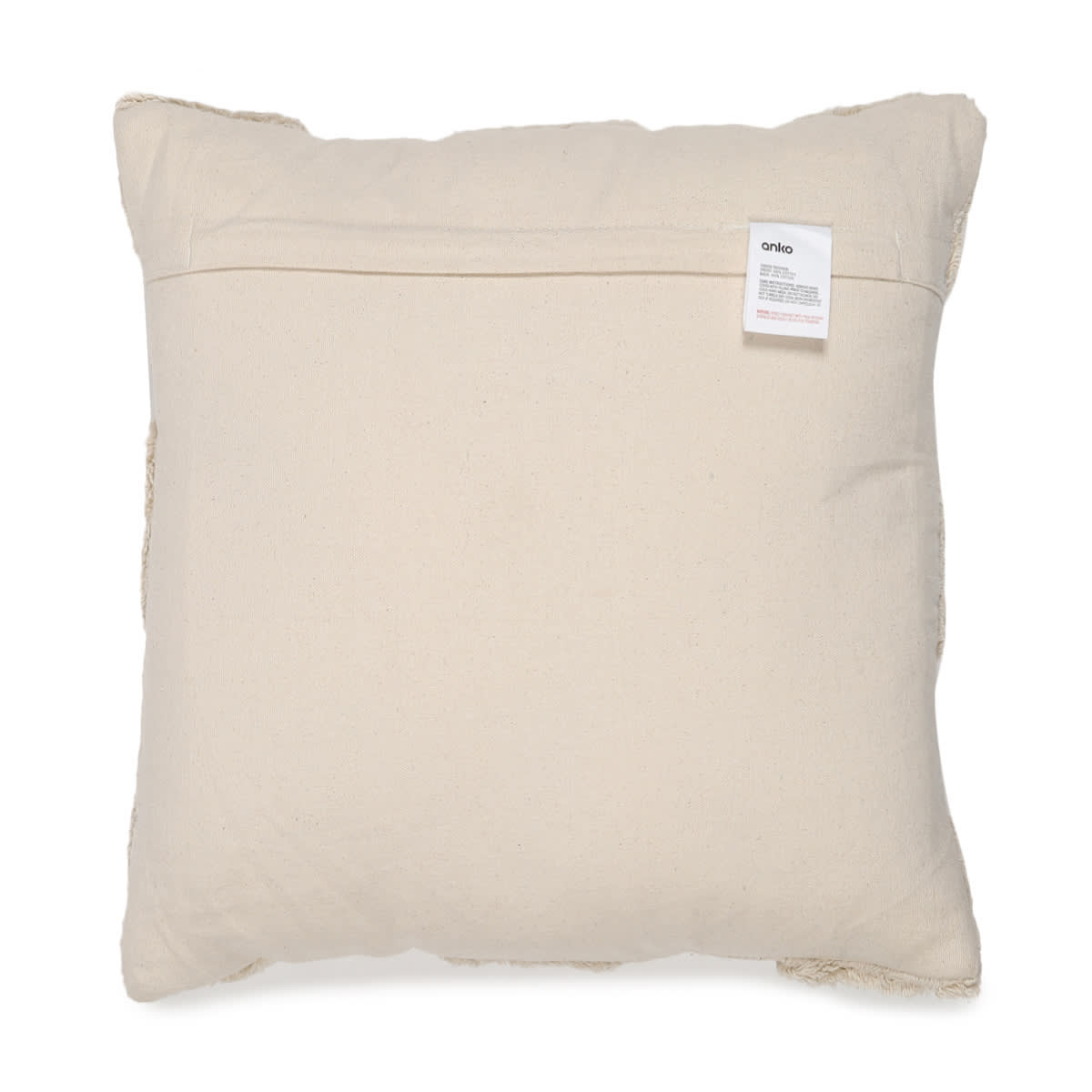 43cm Check Cushion Natural Kmart NZ