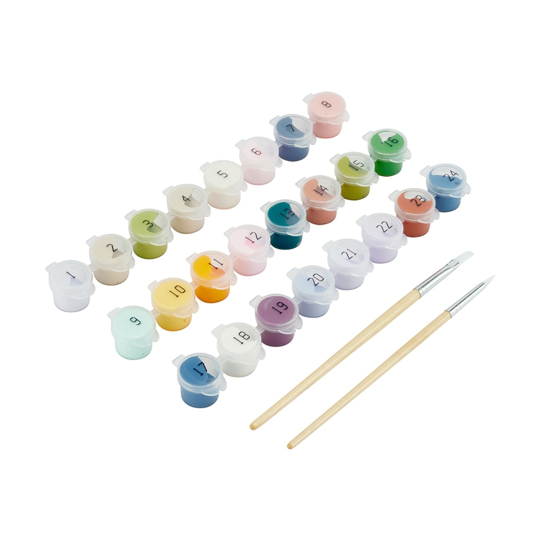 Paint by Numbers Canvas Board Kit Kmart