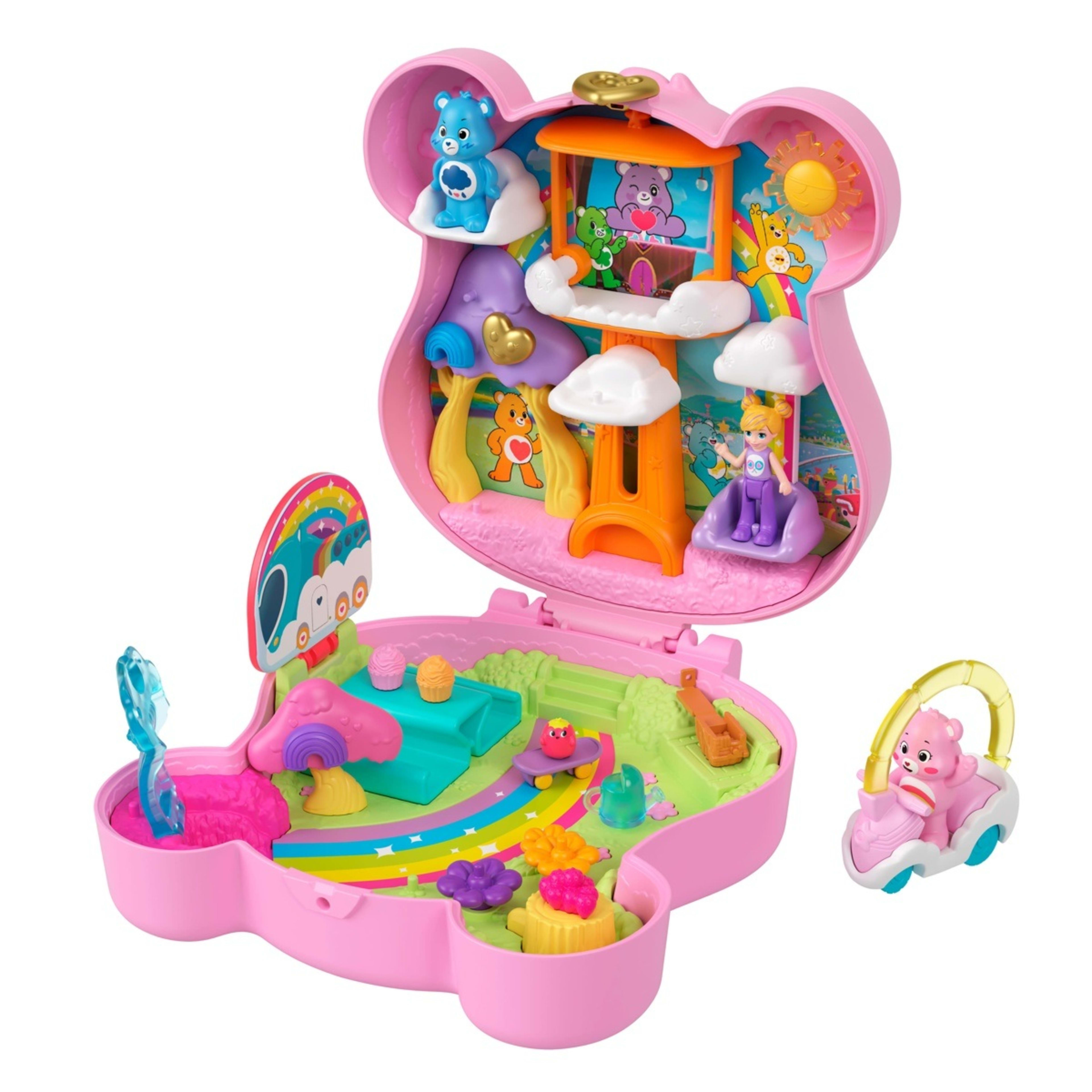 6 Polly Pocket x Care Bears Dolls and Playset, 6 of 6