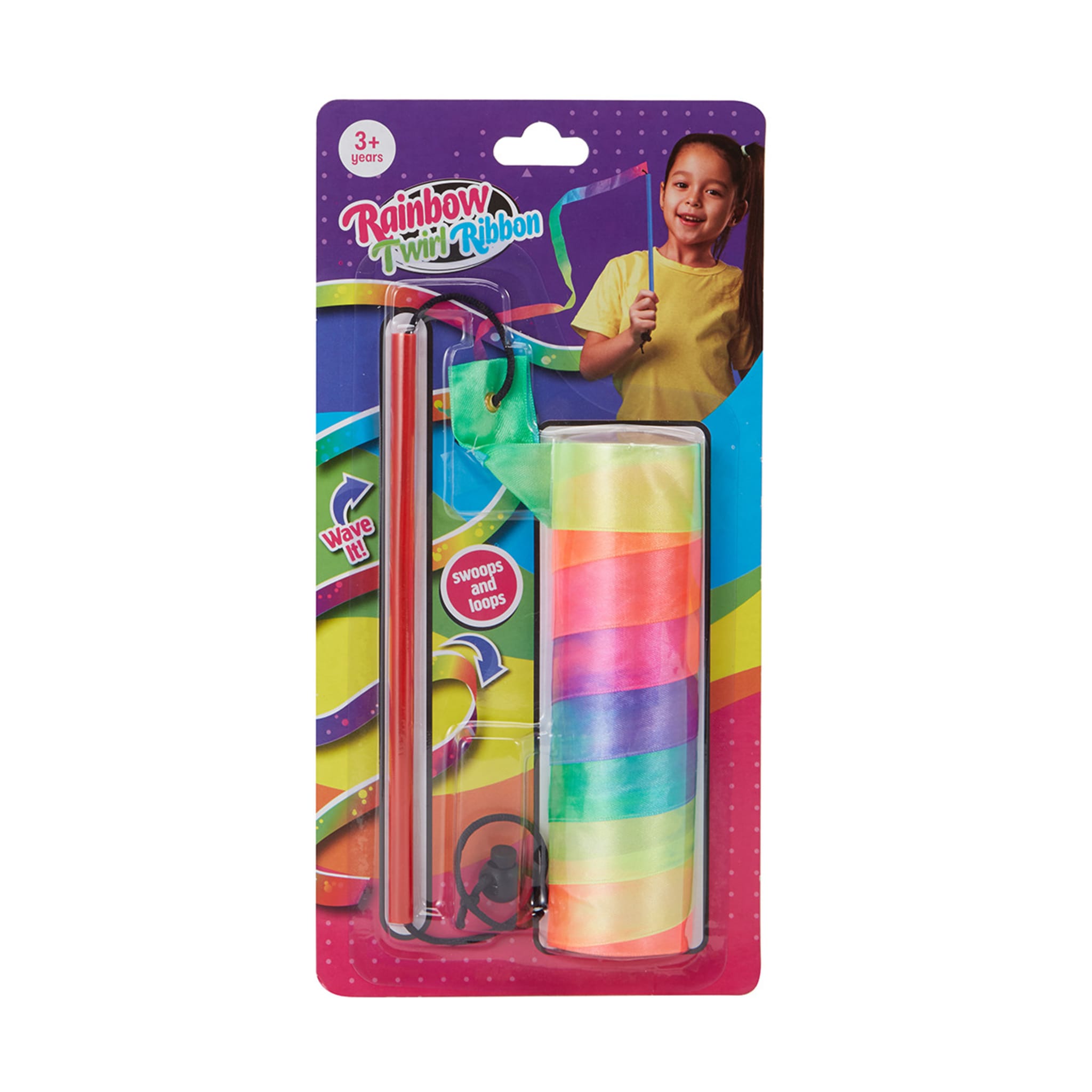 Rainbow Twirl Ribbon Kmart
