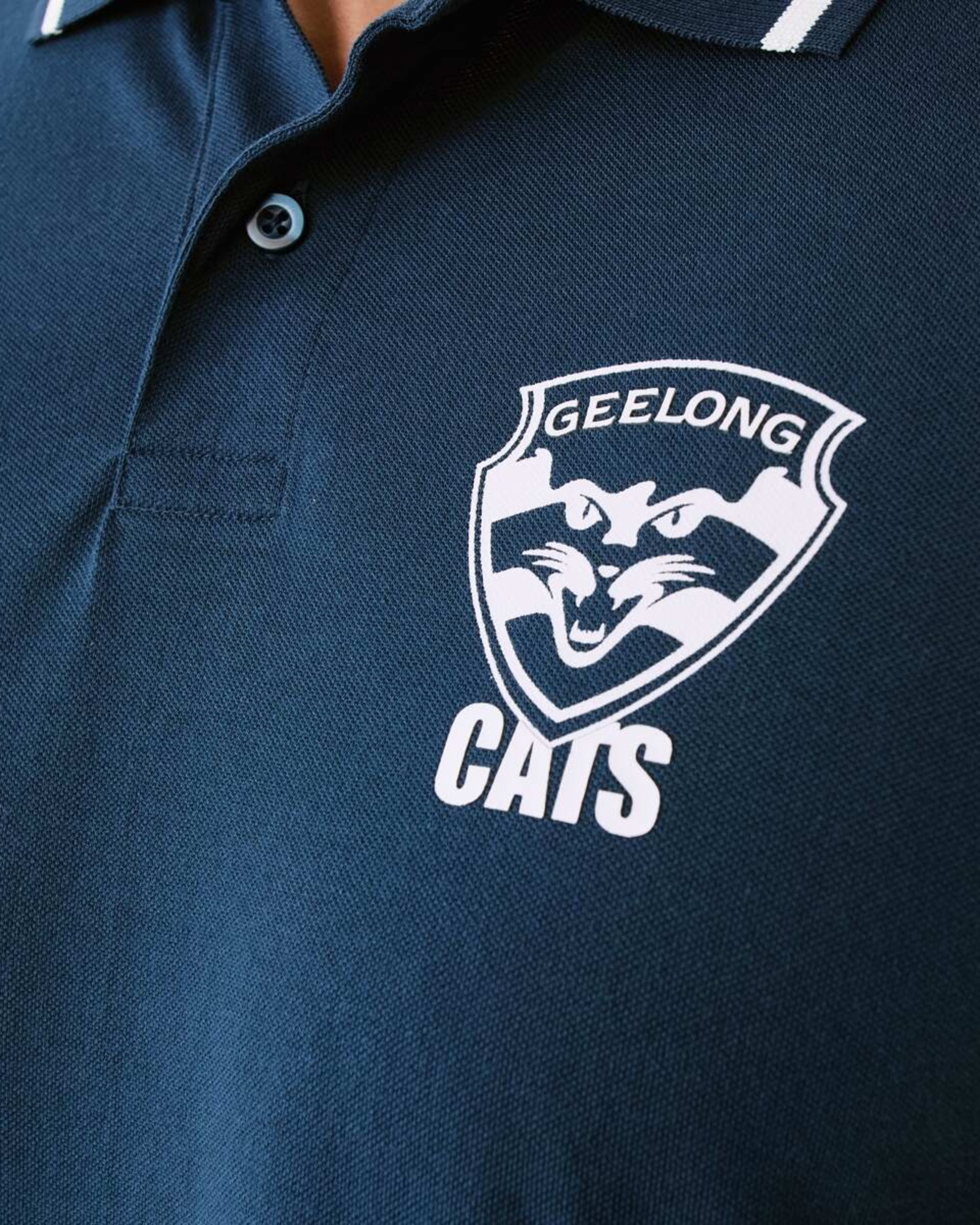 5 Official AFL Adult Polo Shirt Geelong, 5 of 6