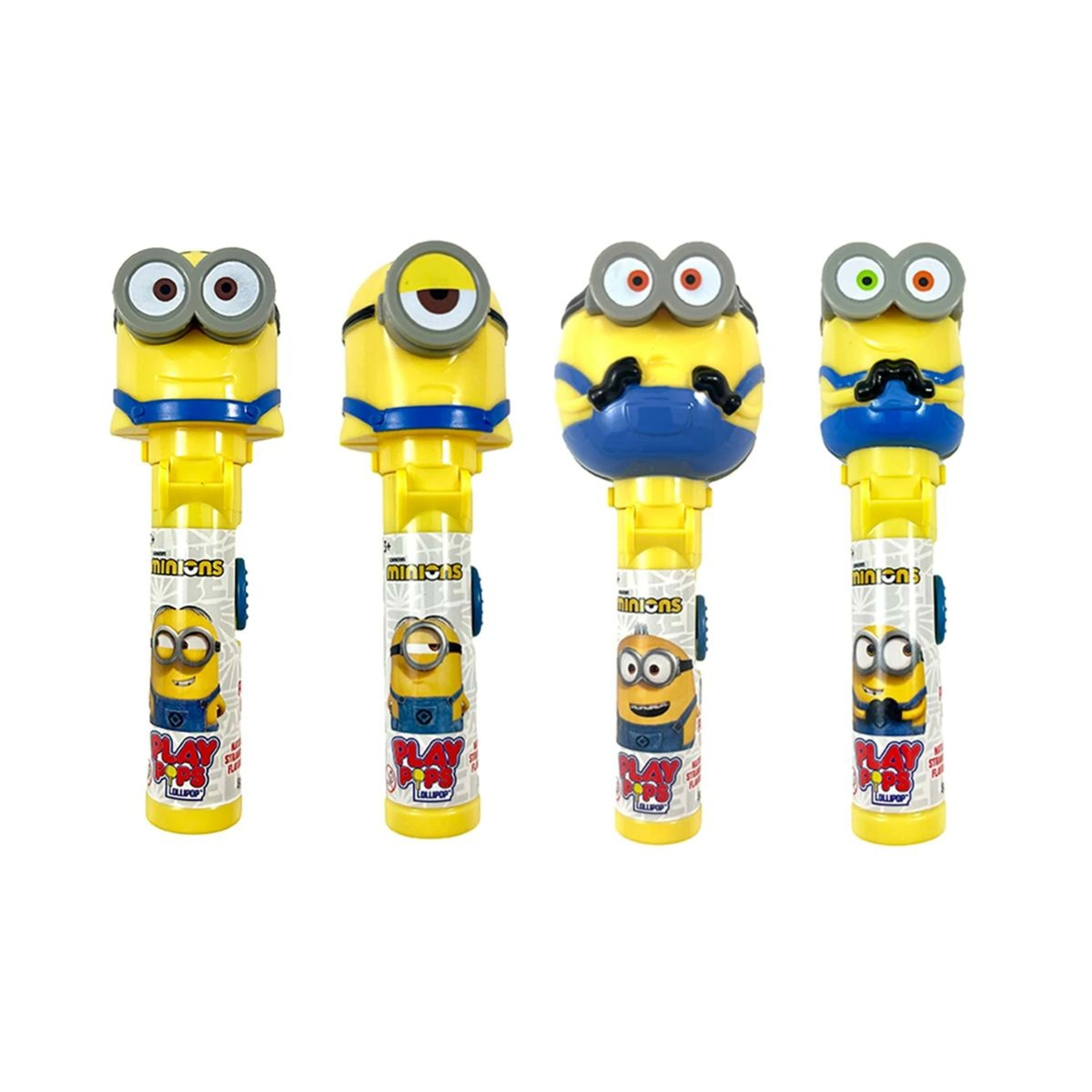 1 Minions: The Rise of Gru Pop Ups Lollipop 10g - Assorted