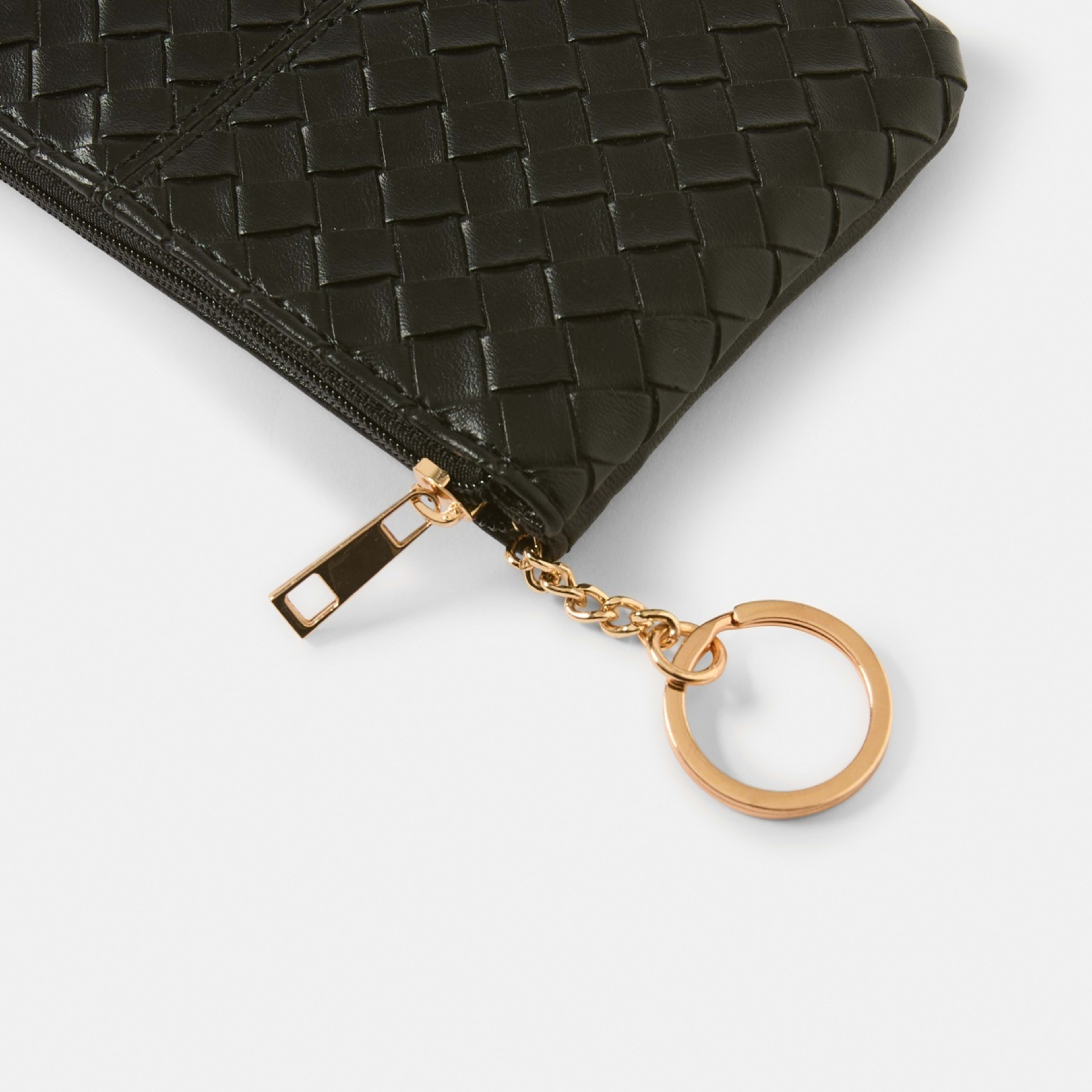 3 Weave Coin Purse Black, 3 of 3