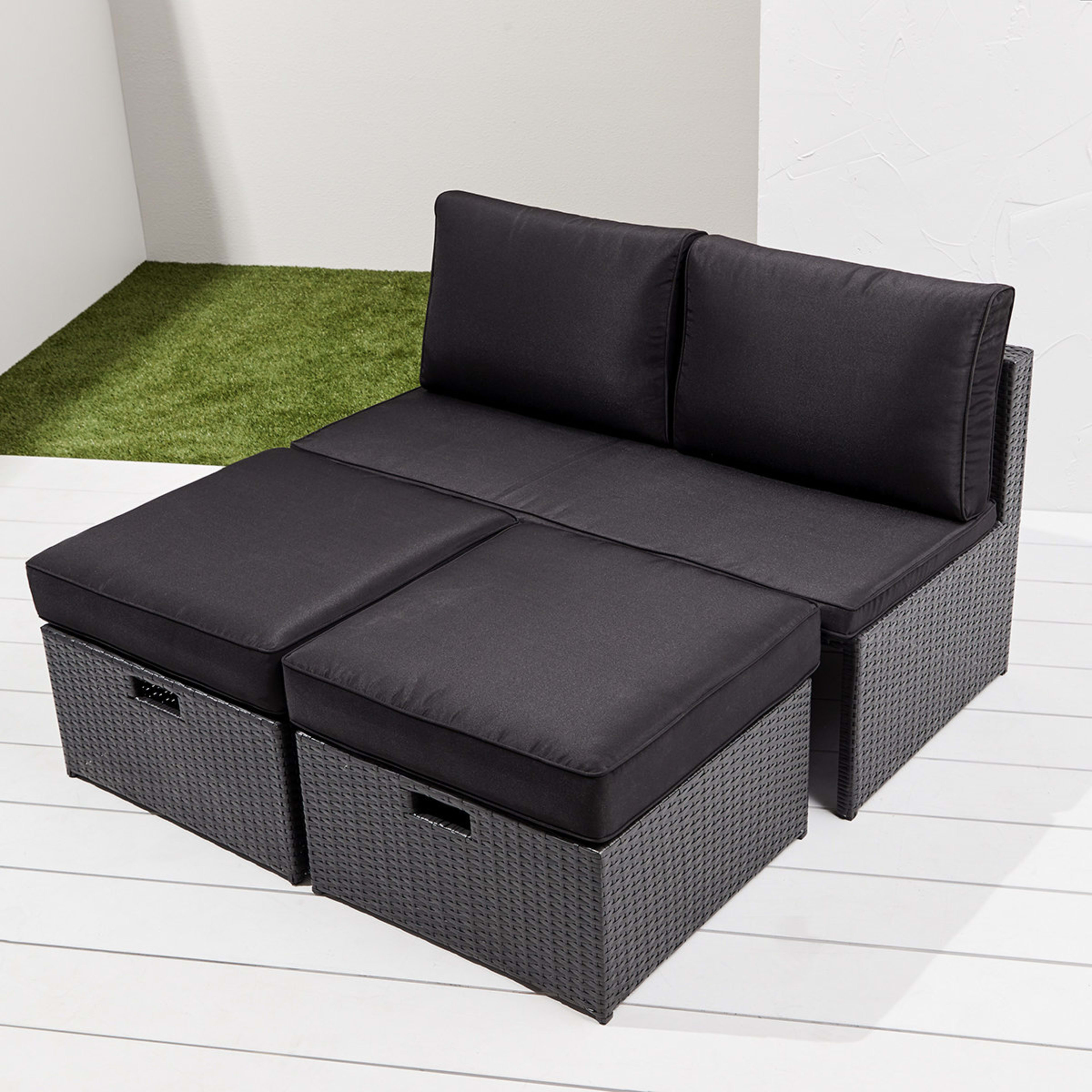 2 Rimini 4 Piece Modular Lounger, 2 of 6