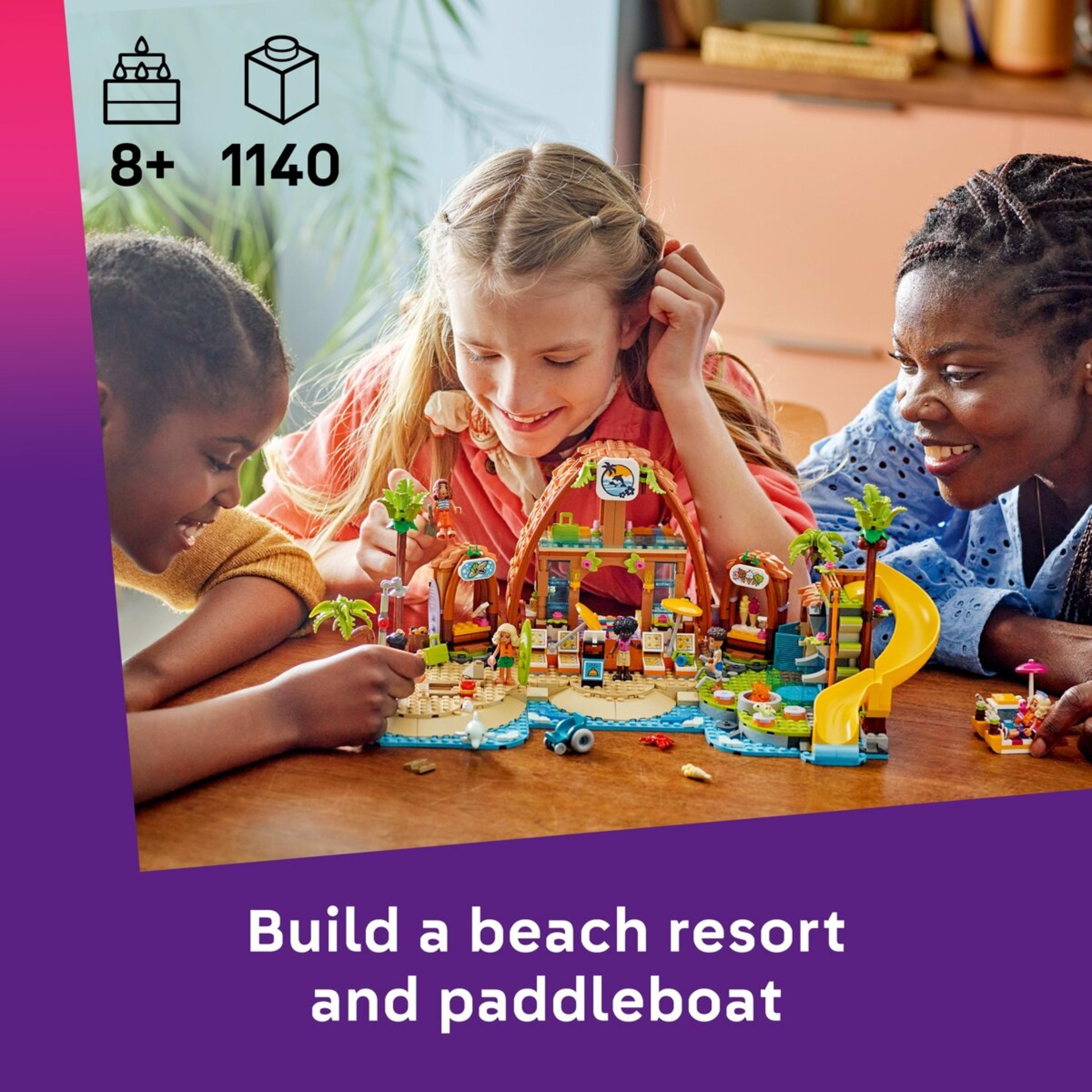 4 LEGO Friends Family Holiday Beach Resort 42673, 4 of 11