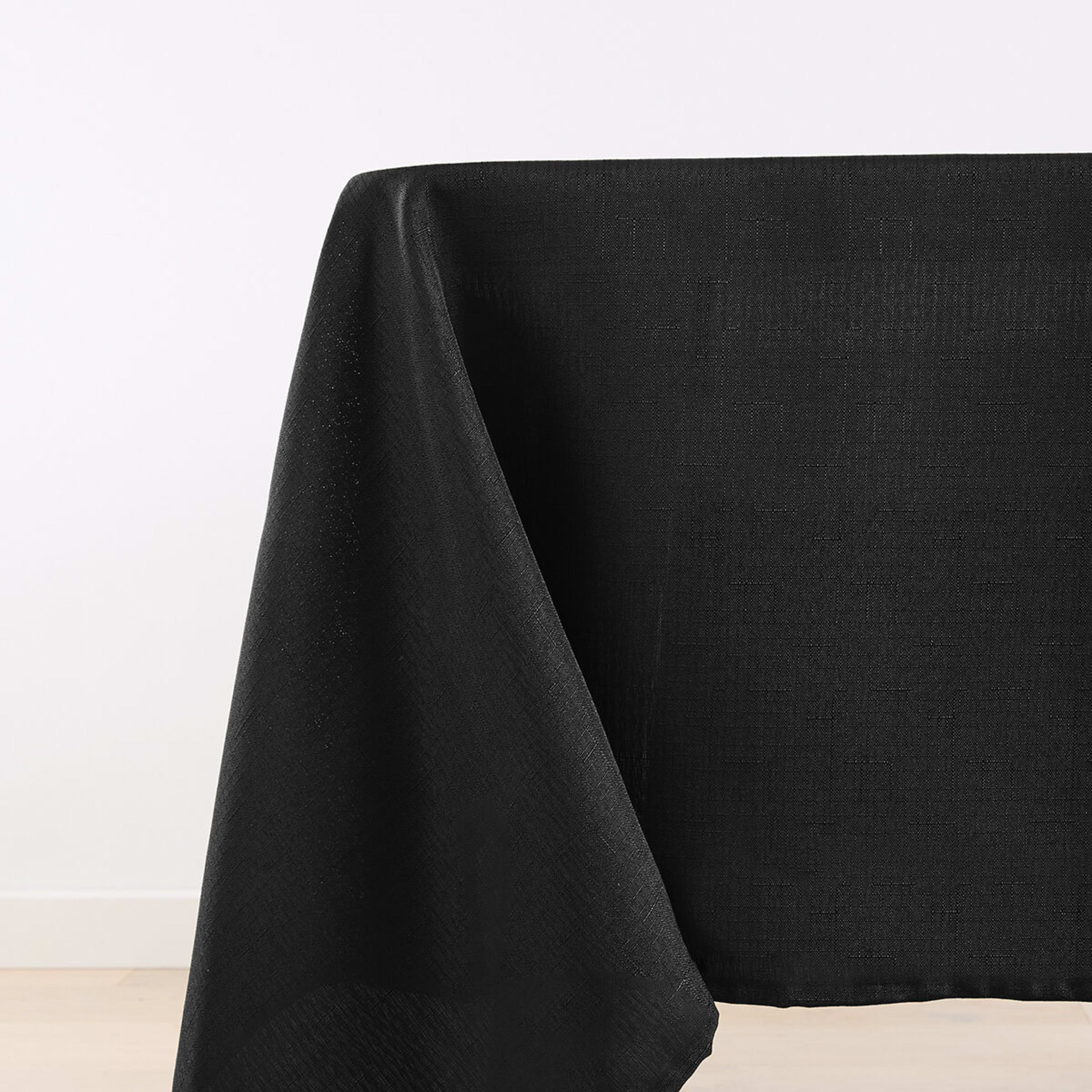 3 Black Extra Large Tablecloth, 3 of 5