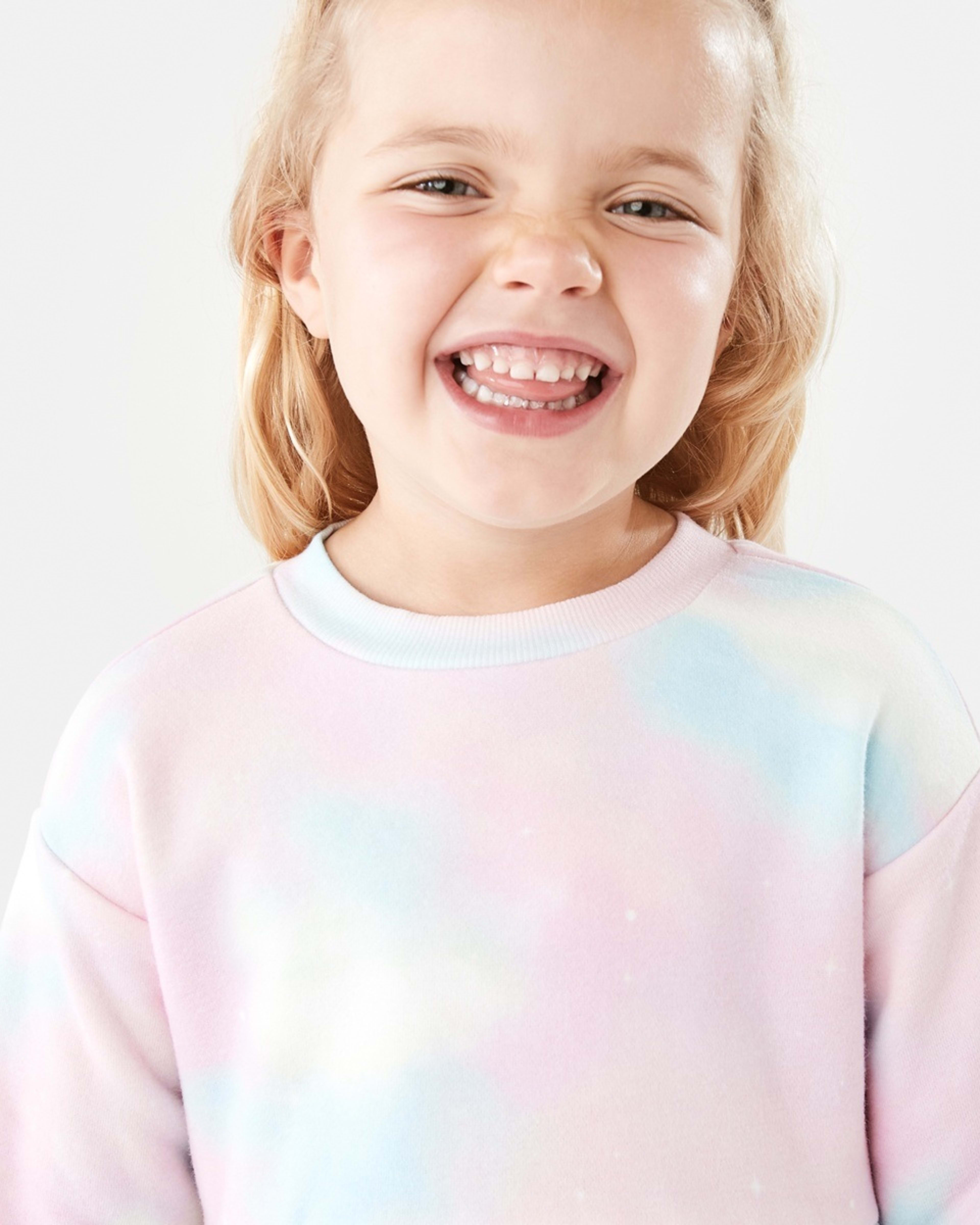 3 Printed Fleece Dress Galaxy, 3 of 9