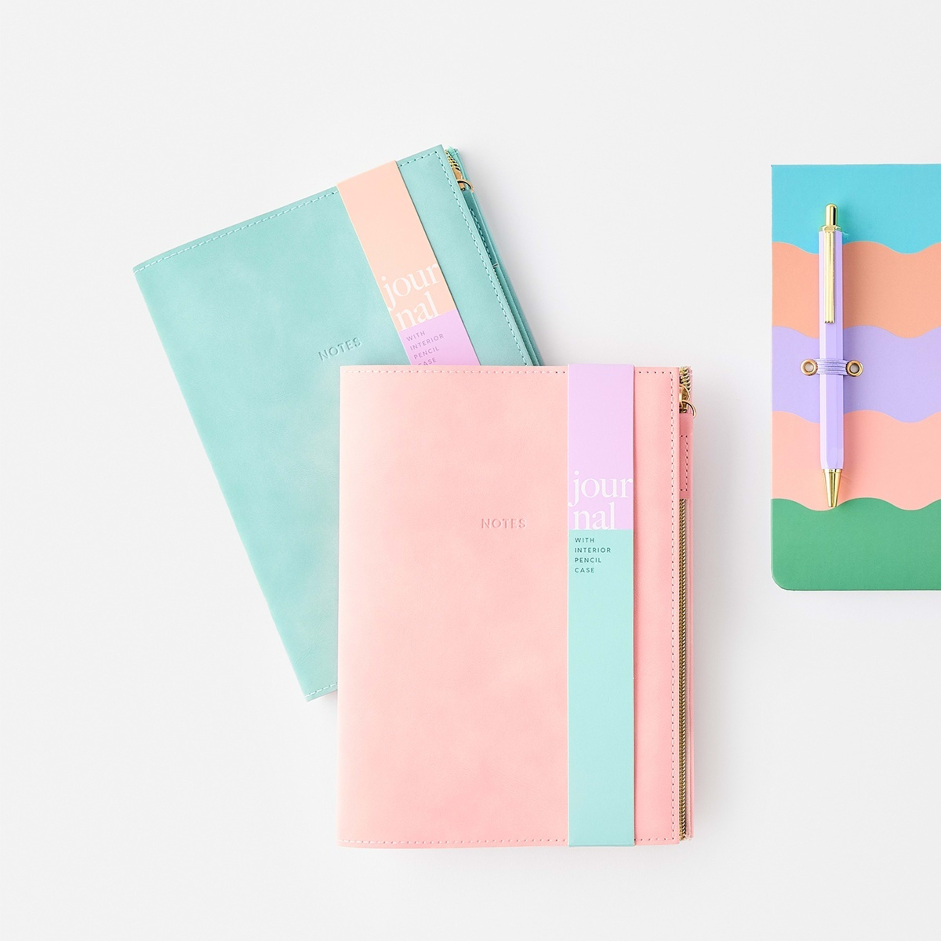6 A5 Zip Journal - Mint, 6 of 6