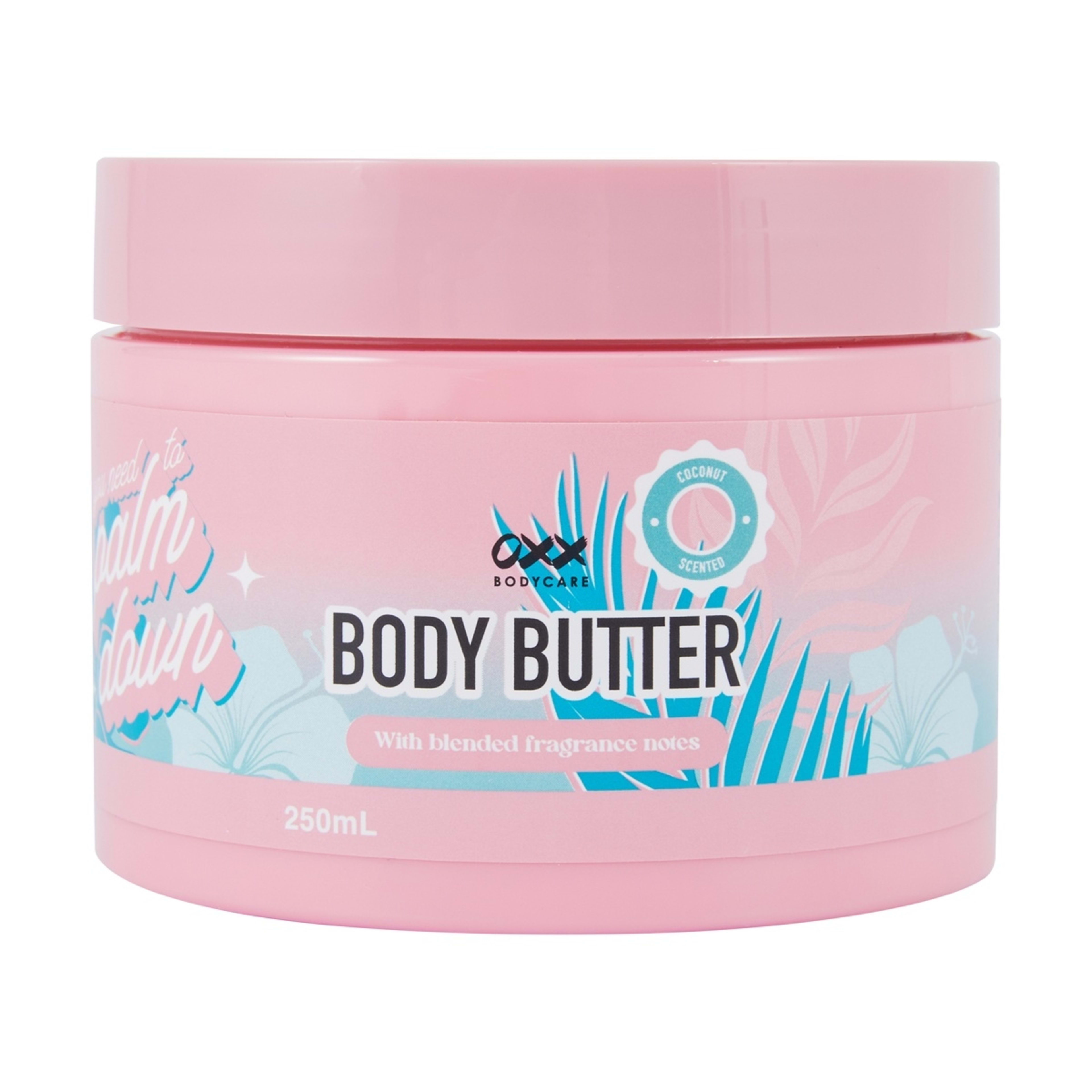 1 OXX Bodycare You Need to Palm Down Body Butter 250ml - Coconut Scented