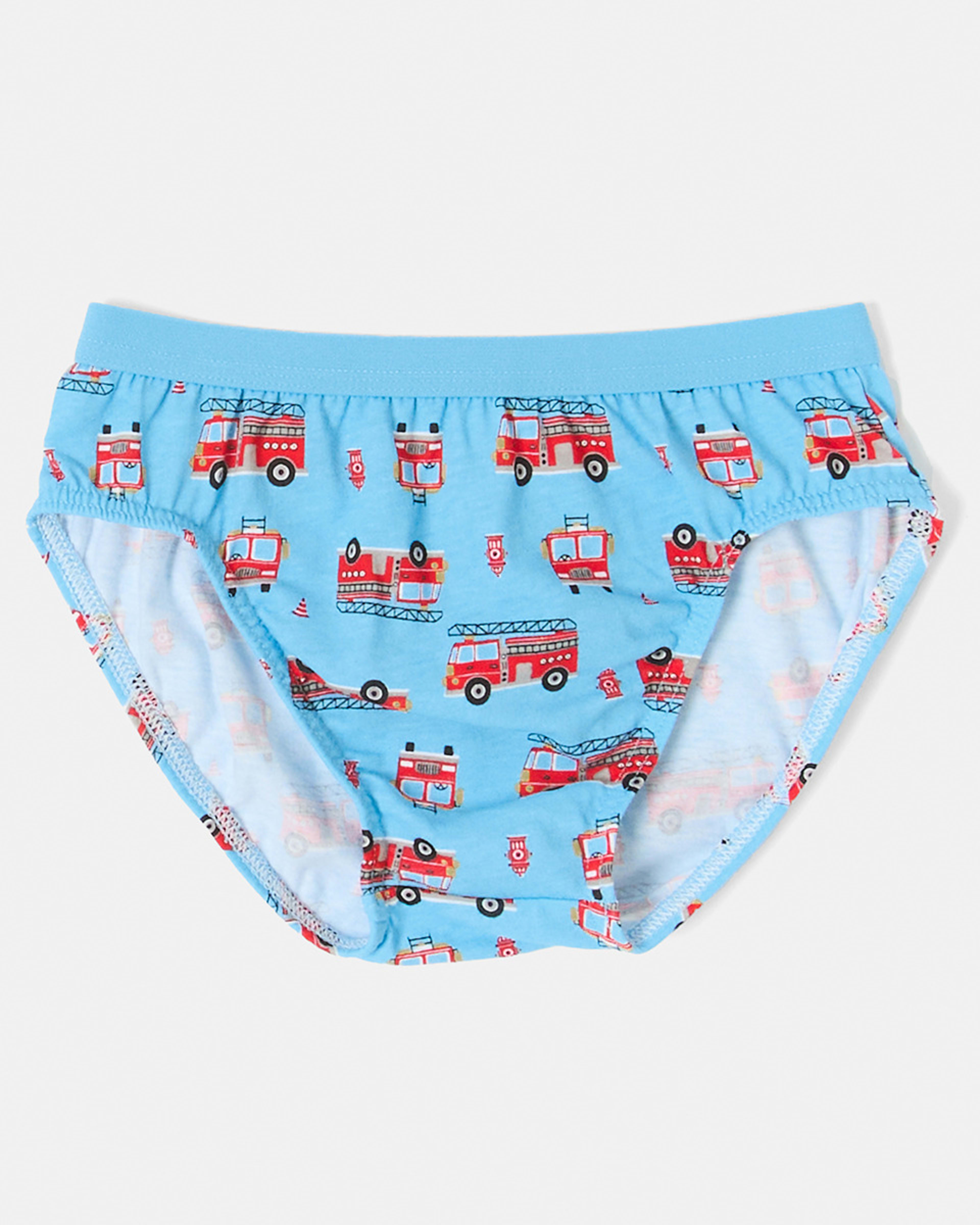 3 7 Pack Days Of The Week Briefs Firetruck, 3 of 10